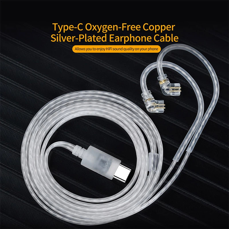 Wired Earphone Mic - Câble pour écouteurs KZ, câble de