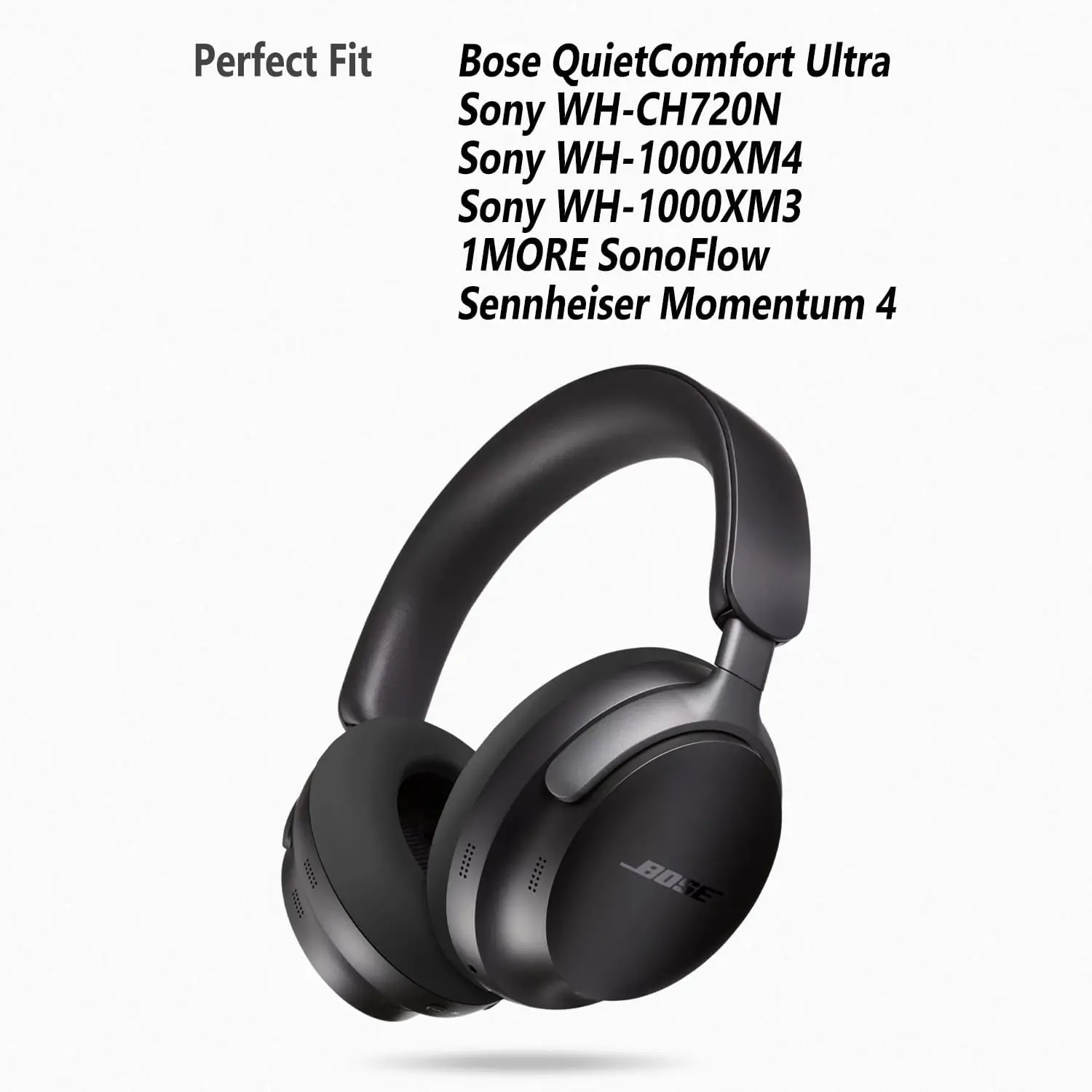 Bose Headphone Qc Ultra - Manchon de protection d'oreille en silicone