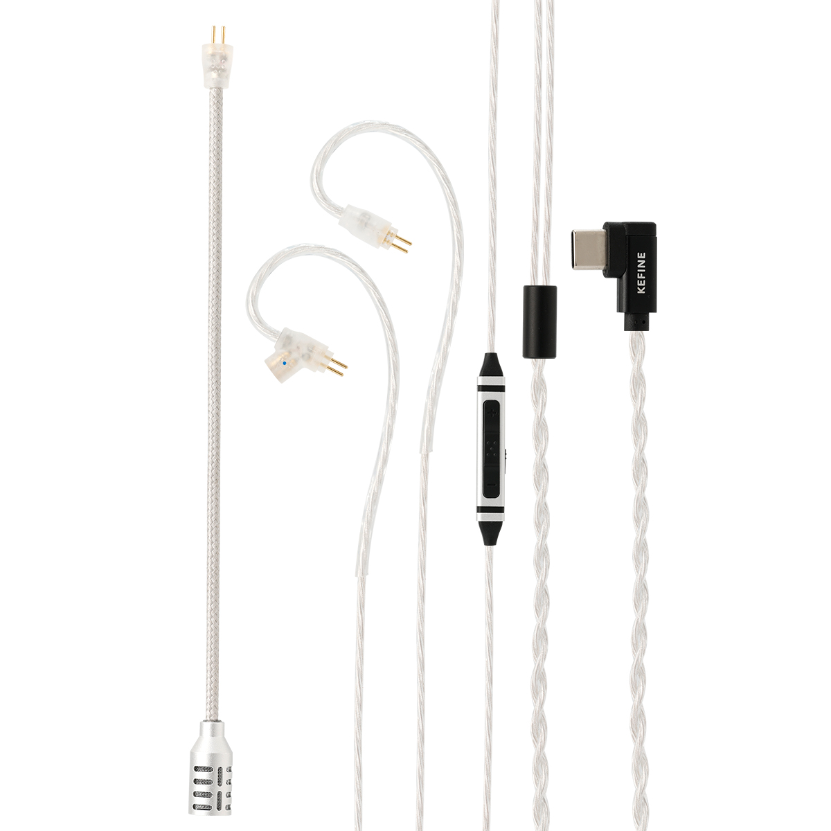 Wired Earphone Mic - Câble de jeu Kefine pour écouteurs