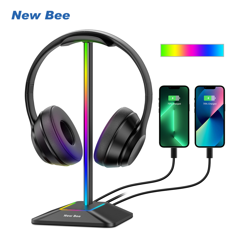 Nouveau Bee Z8 RGB support pou - Headphone Stand Desk avis et prix