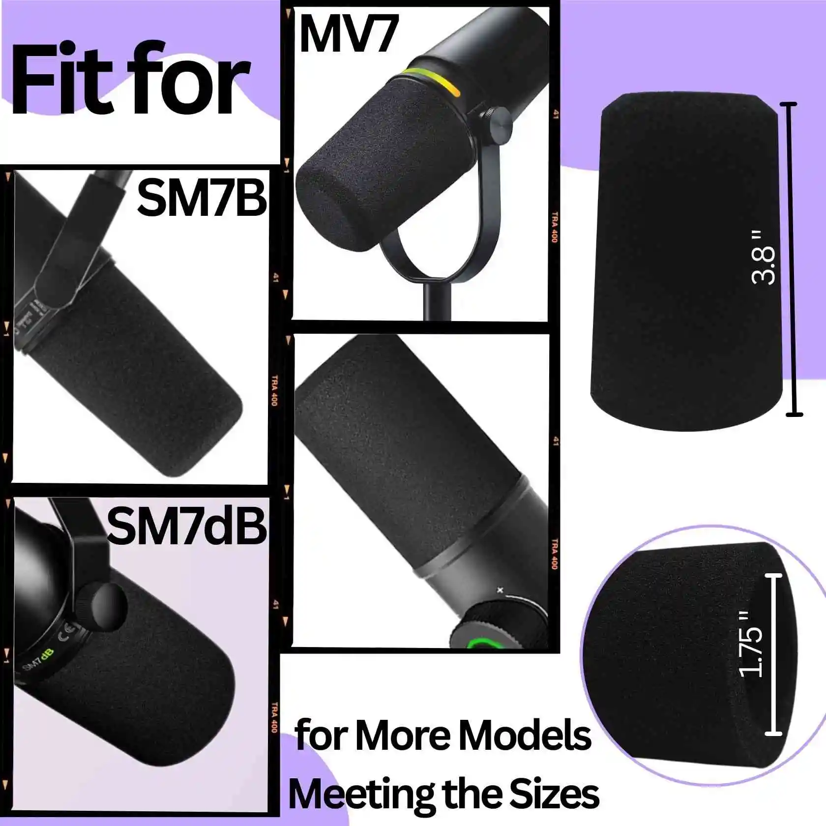 Filtre anti-pop pour micro SM7 - Shure Mic Sm7B avis et prix