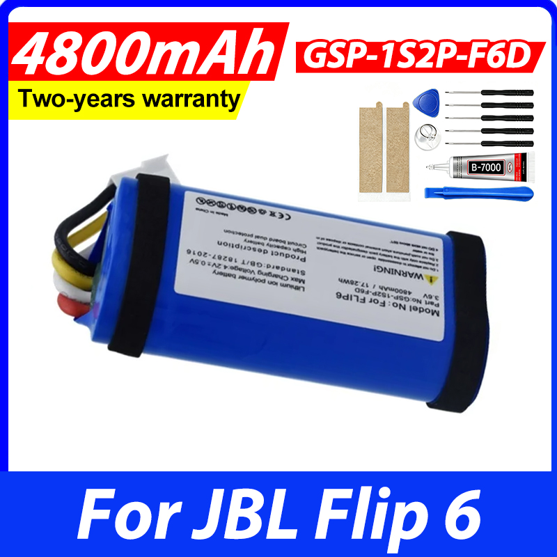 Batterie de remplacement pour  - Jbl Speaker Flip 6 avis et prix