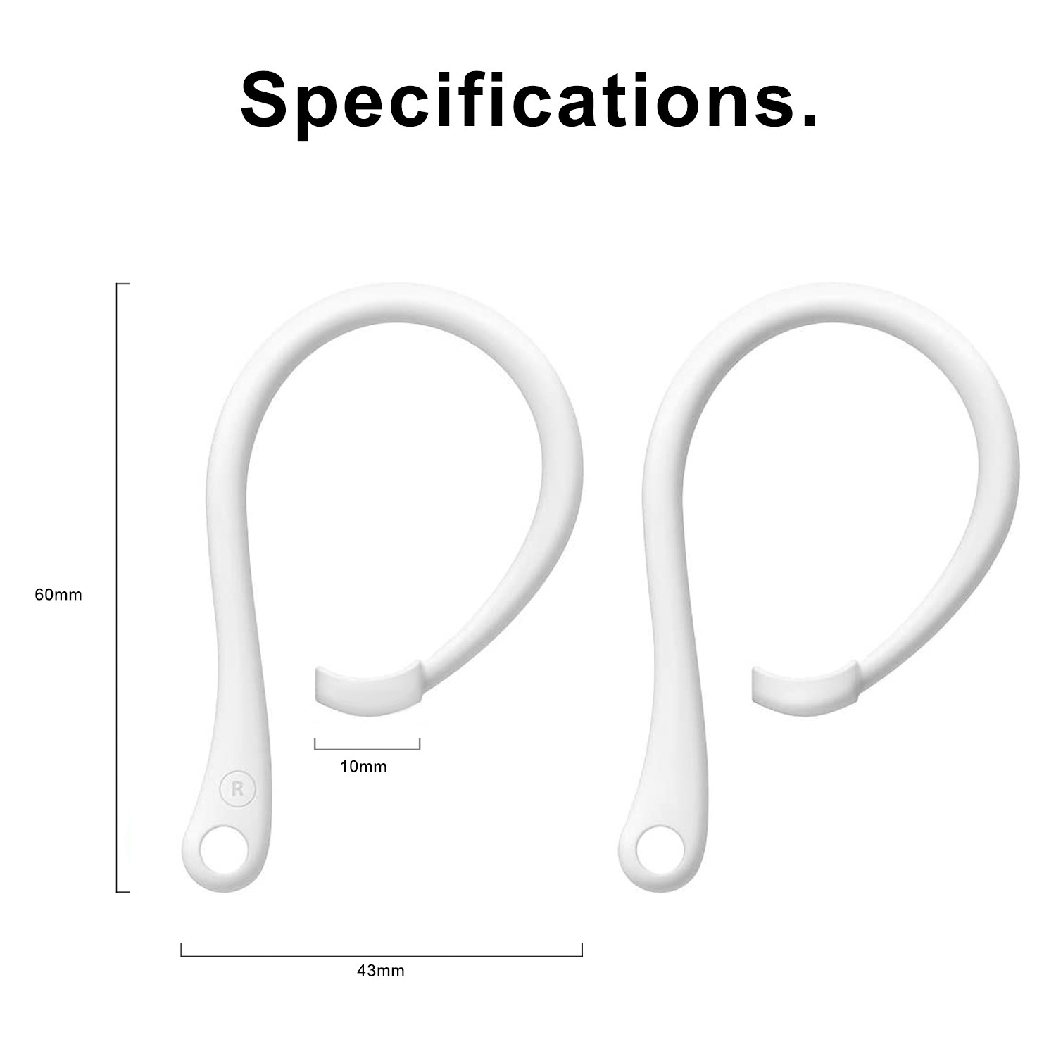1 paire de crochets d'oreille  - Sports Earphone Hook avis et prix