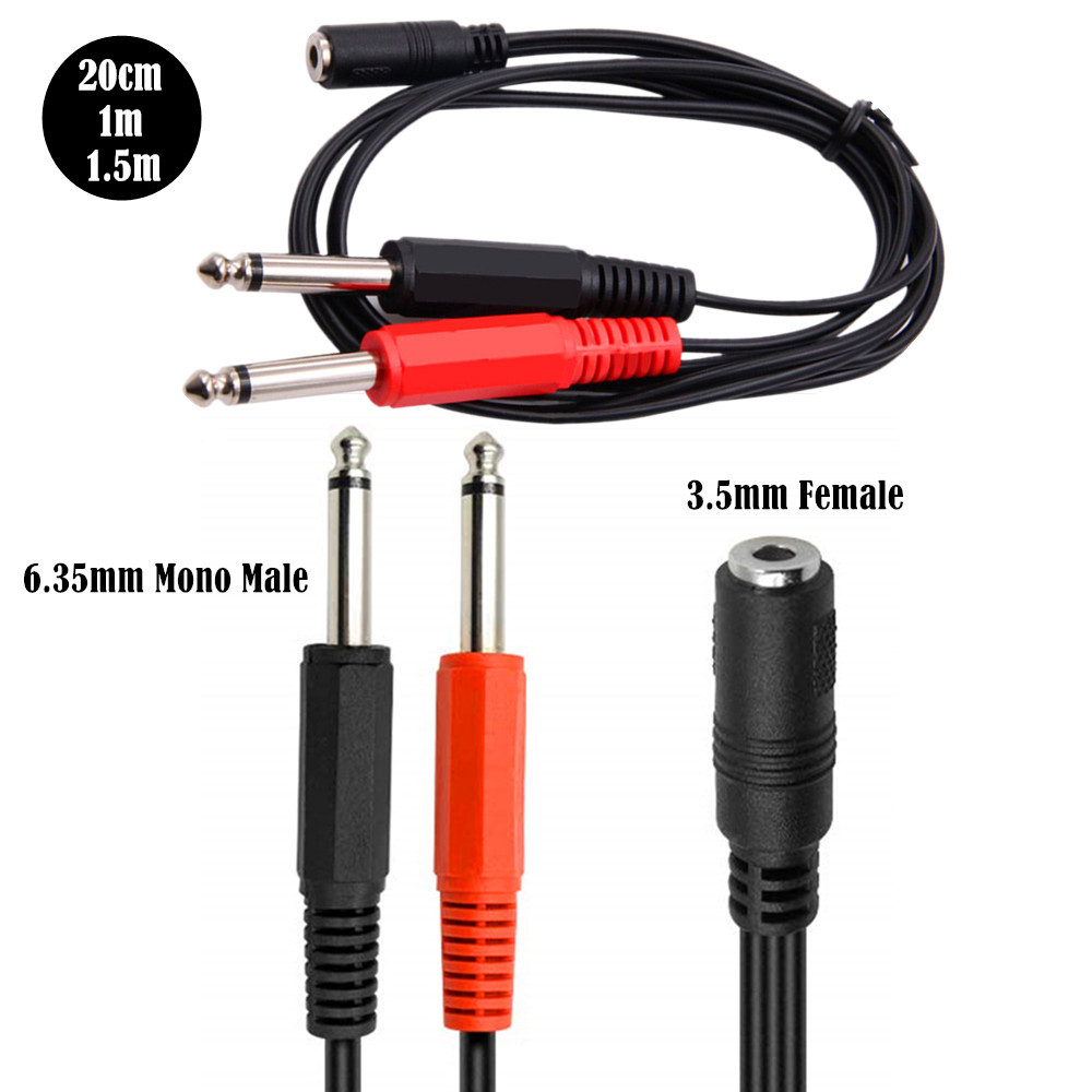 Câble adaptateur mâle 6.35 Mm  - Cable Extension 3.5 avis et prix