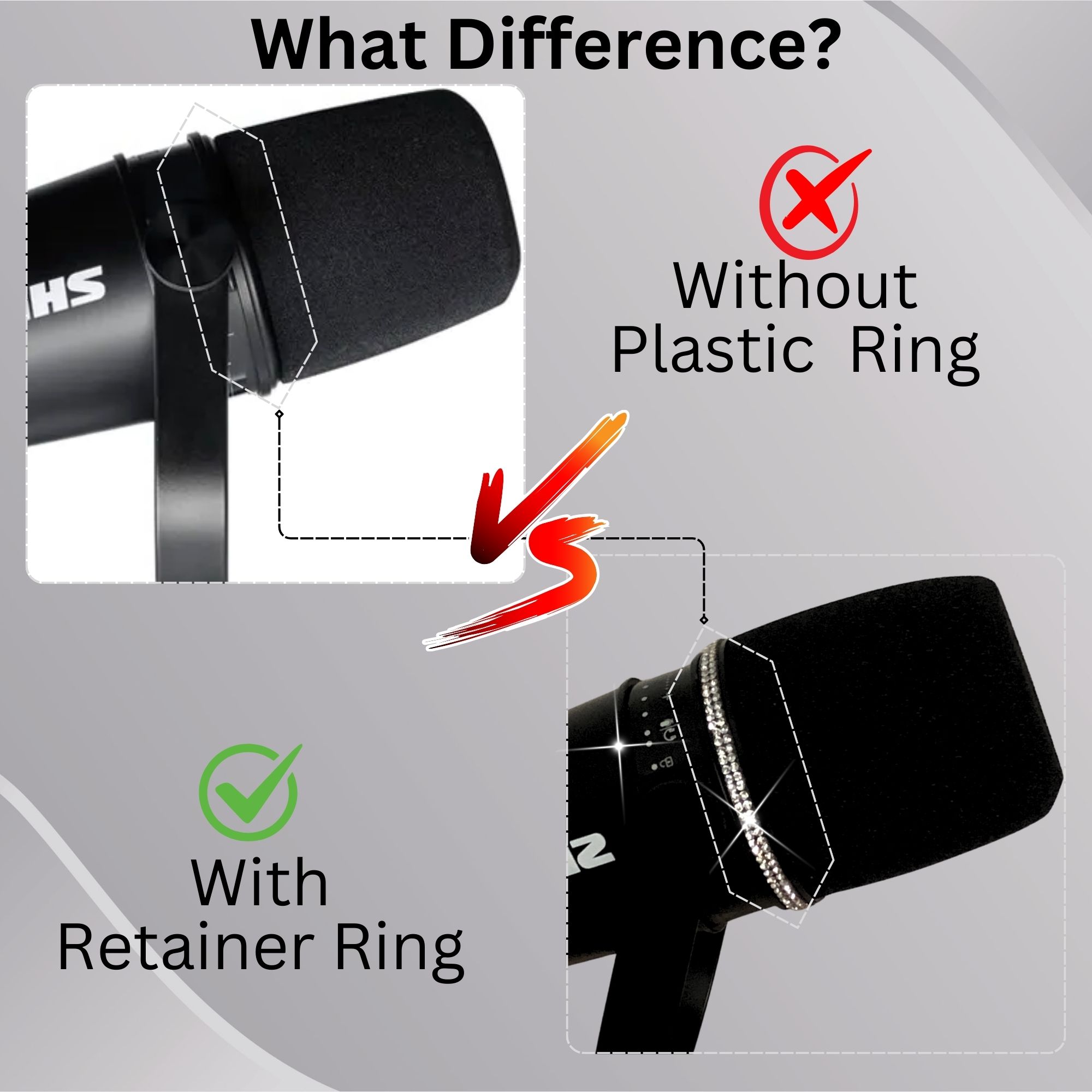 Filtre anti-pop Shining MV7 po - Shure Mic Sm7B avis et prix
